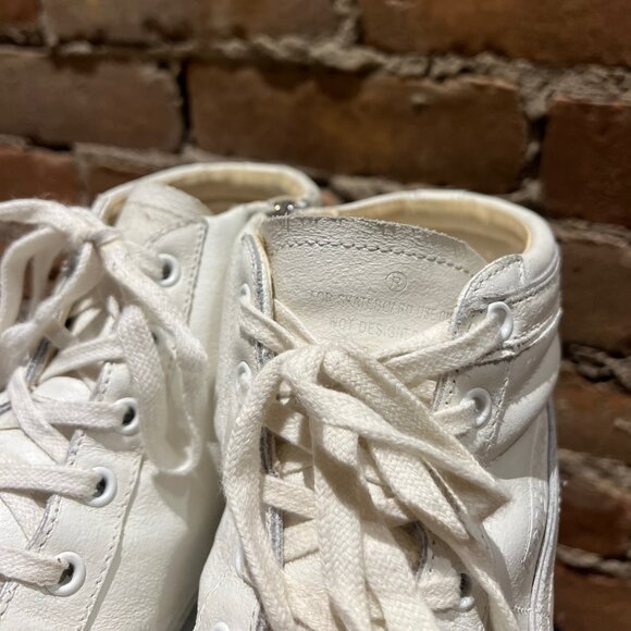 Golden Goose Slide Hi-Top Sneaker – ZZ White – Size EU 40 - Picture 4 of 7